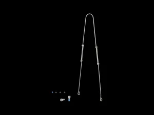 Trek Bikes Bontrager NCS 45mm Fender Alloy Front Strut Kit Grey Discount