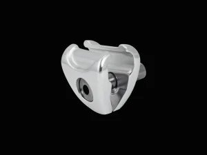Trek Bikes Bontrager Rotary Head Seatpost 7x10mm Saddle Clamp Ears Silver Sale
