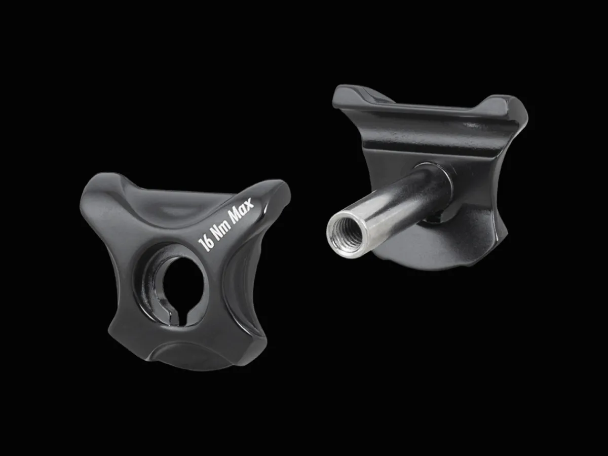 Trek Bikes Bontrager Rotary Head zadelpen met 7 x 7 mm zadelklemmen Black Outlet