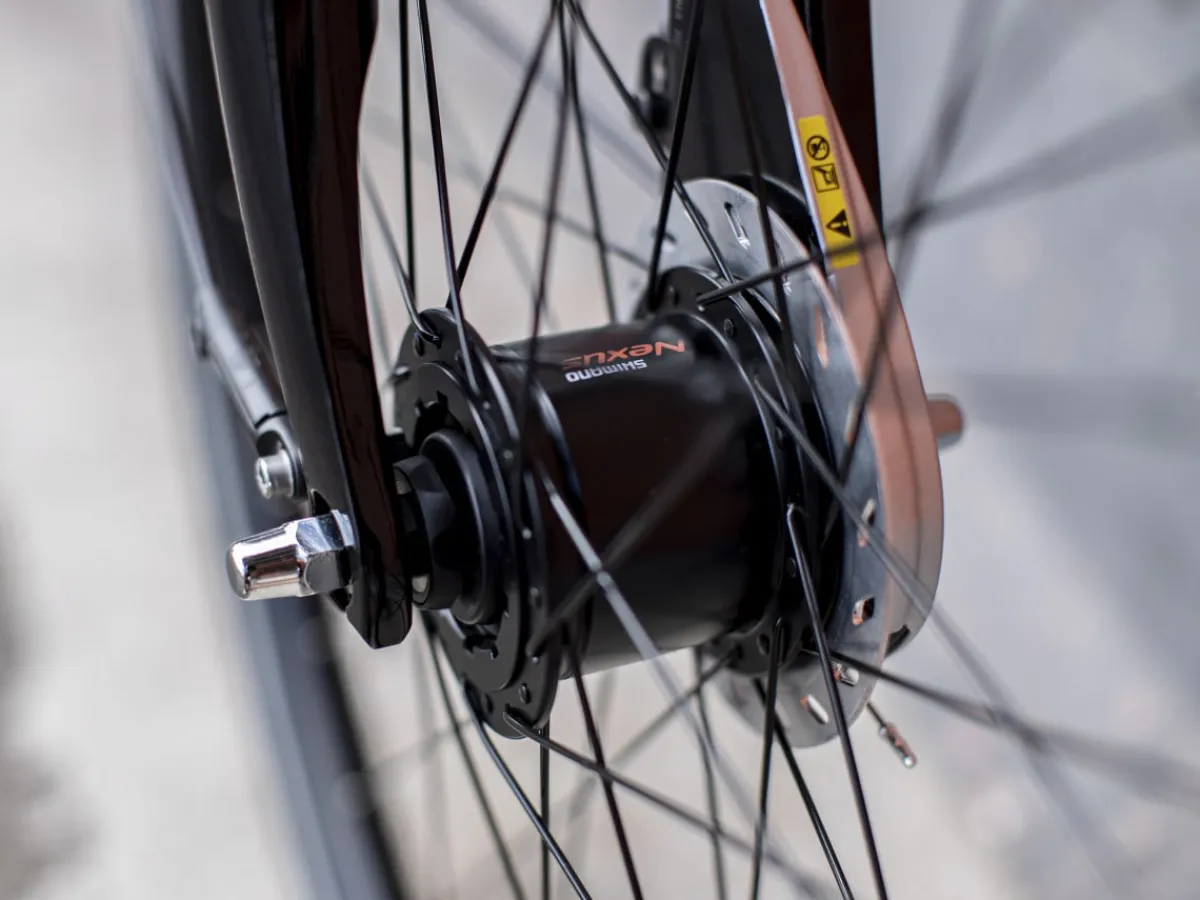 Trek Bikes District 1 Equipped Matte Dnister Black Hot