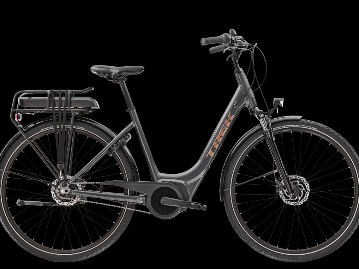 Trek Bikes District+ 1 Lowstep Lithium Grey Sale