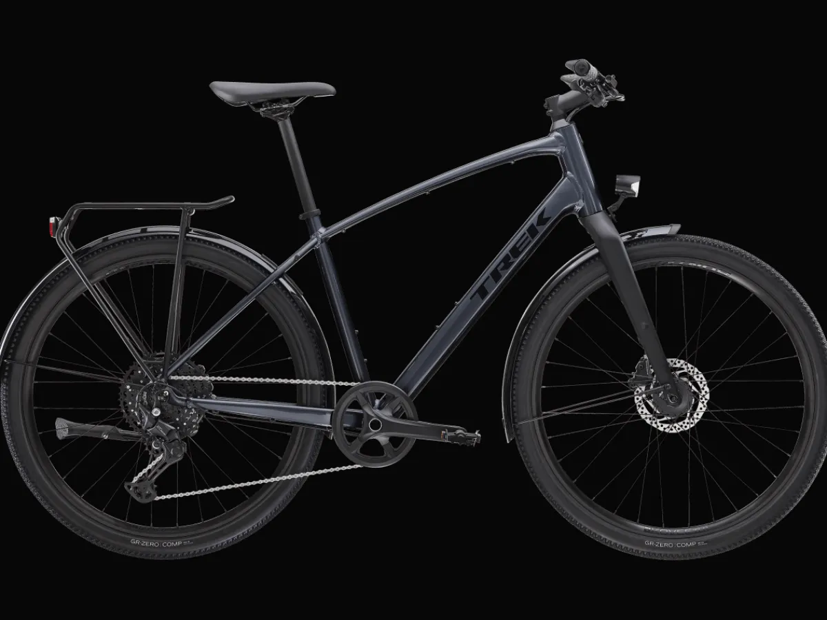 Trek Bikes Dual Sport 3 Equipped Gen 5 Galactic Grey Outlet