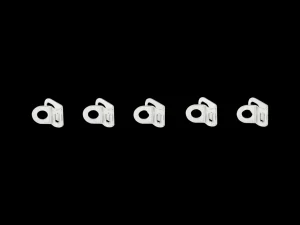 Trek Bikes Eurofender Stainless Steel Chainstay Clips - Set of 5 Silver Outlet
