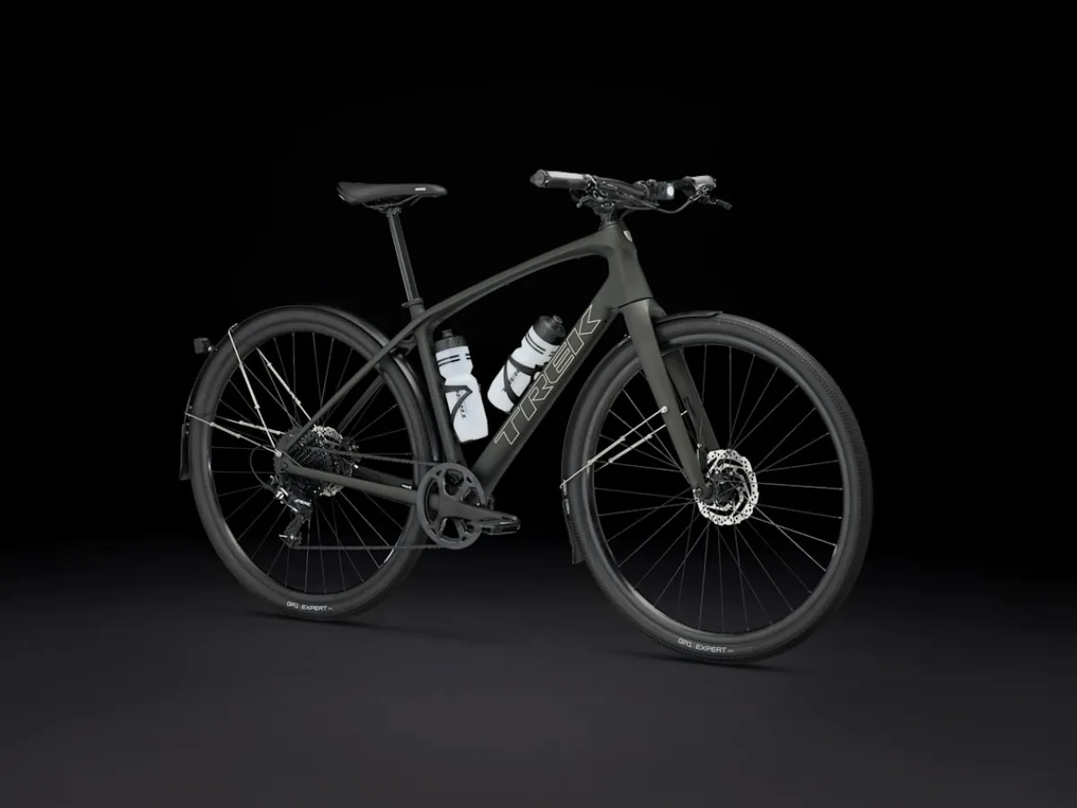 Trek Bikes FX Sport 5 Matte Black Olive/Deep Smoke Best