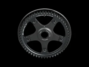 Trek Bikes Gates Belt CDX 55T Chainring With Bosch Gen 5 Spider & Bashguard Black Best Sale