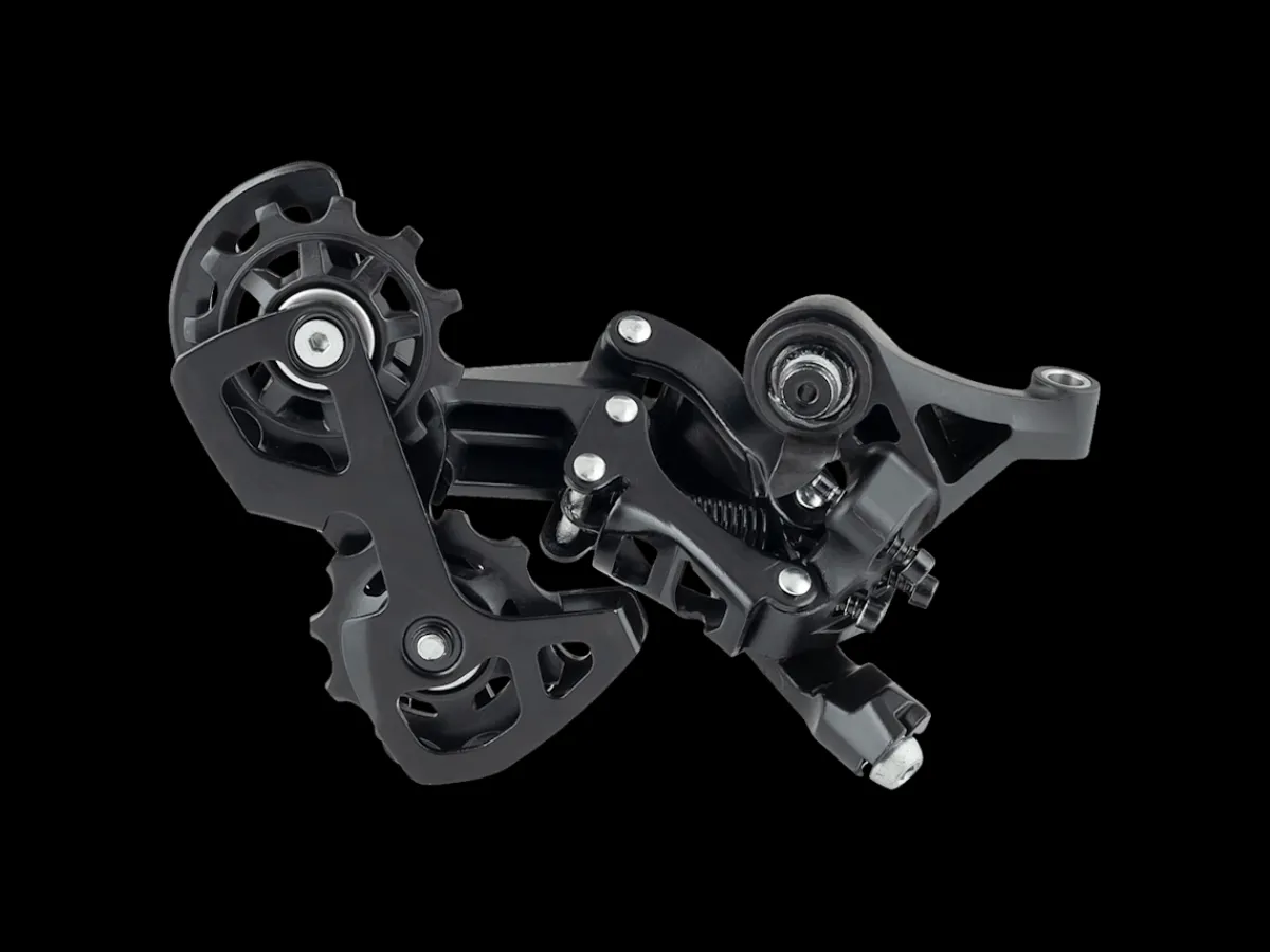 Trek Bikes microSHIFT Acolyte Speed Super Short Cage RD-M5180S 8-Speed Rear Derailleur Black Hot