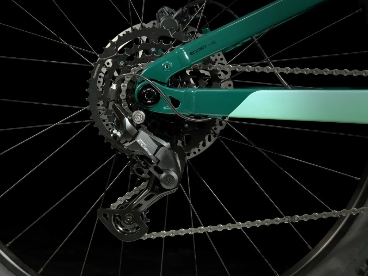 Trek Bikes Powerfly FS 4 Gen 3 Blue Sage/Juniper Fashion