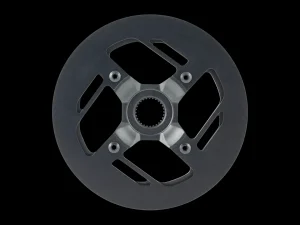 Trek Bikes Prowheel Chainring & Spider Combo for Domane+ HP Black Store