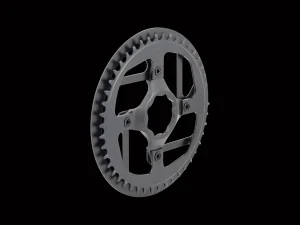 Trek Bikes Prowheel TQ 46T Chainring w/Spider Black Flash Sale