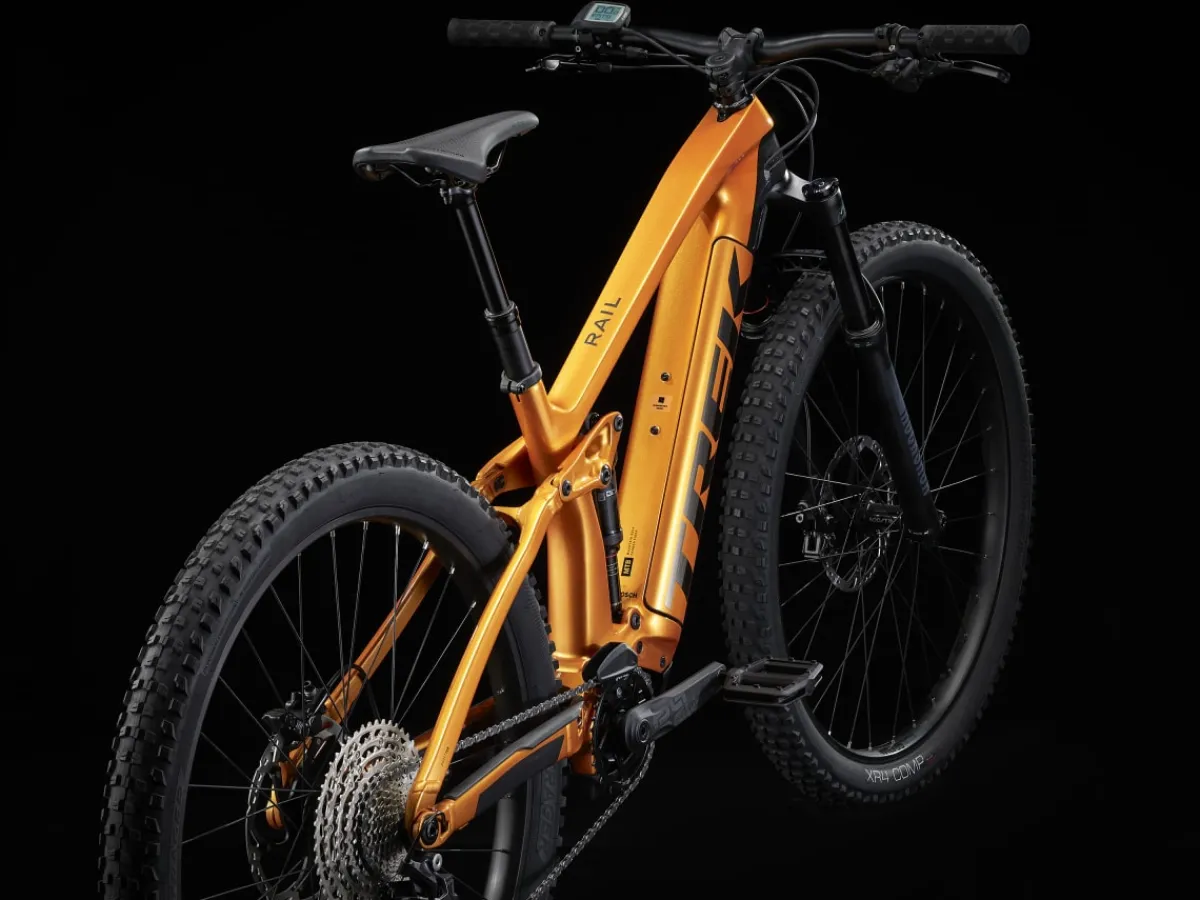 Trek Bikes Rail 9.5 gen 2 Factory Orange/Lithium Grey New