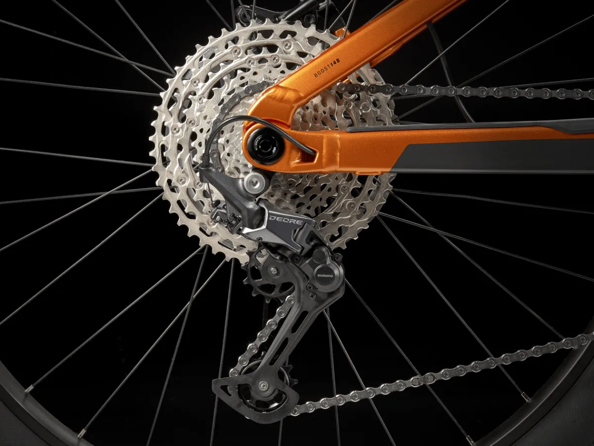 Trek Bikes Rail 9.5 gen 2 Factory Orange/Lithium Grey New