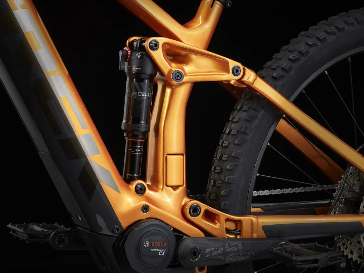 Trek Bikes Rail 9.5 gen 2 Factory Orange/Lithium Grey New