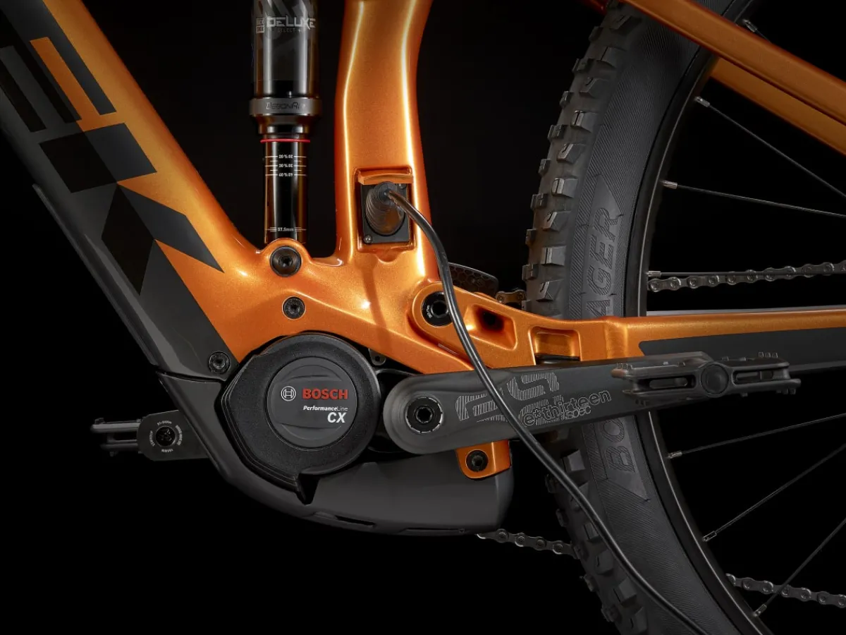Trek Bikes Rail 9.5 gen 2 Factory Orange/Lithium Grey New