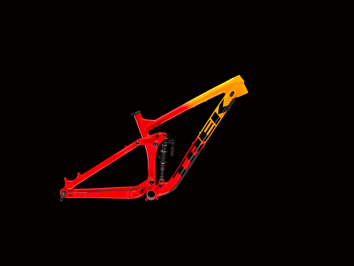 Trek Bikes Remedy 27.5 Al Frameset Marigold to Radioactive Red Fade New