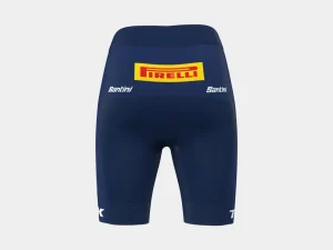 Trek Bikes Santini Lidl-Trek Replica damesfietsbroek Dark Blue/Yellow Shop