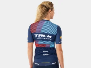 Trek Bikes Santini Trek Factory Racing Team Replica damesfietsshirt Dark Blue Cheap