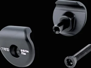 Trek Bikes Trek 2-Bolt Seatpost 7x7mm Saddle Clamp Ears Black Store