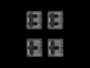 Trek Bikes Trek Head Tube Square Plug - Pack of 4 Black Sale
