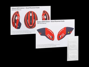 Trek Bikes Trek Lidl-Trek Helmet Decal Set White Sale