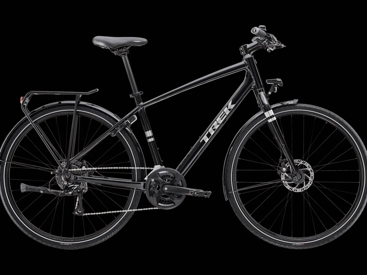 Trek Bikes Verve 1 Equipped Trek Black Hot
