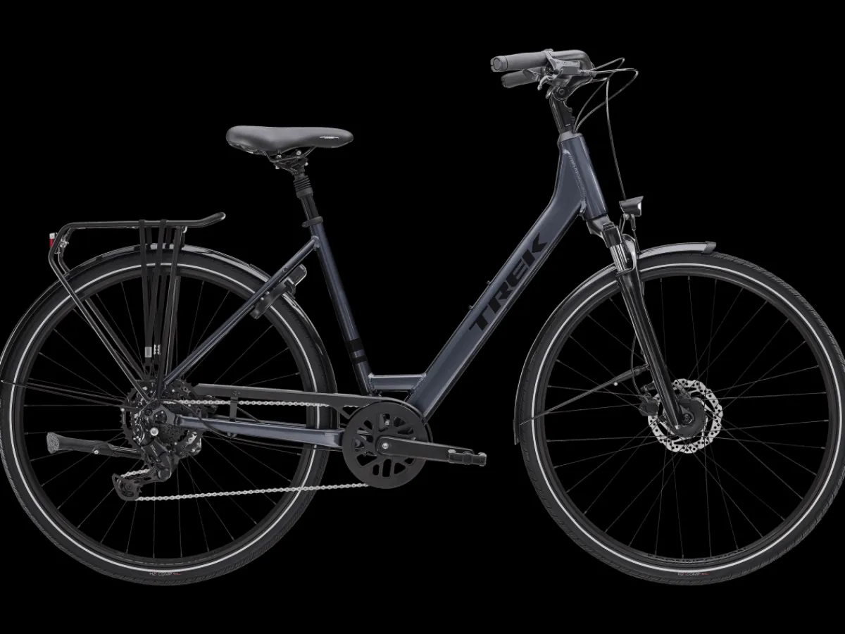 Trek Bikes Verve 2 Equipped Lowstep Galactic Grey Cheap