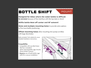 Trek Bikes Wolf Tooth B-RAD Bottle Shift Black Store
